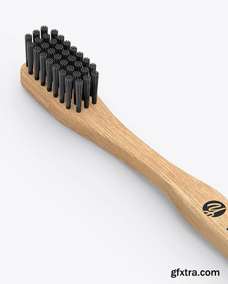 Wooden Toothbrush Mockup 78532