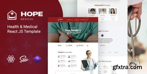 ThemeForest - Hope v1.0 - Health & Medical React JS Template - 31975677