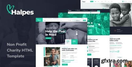 ThemeForest - Halpes v1.0 - Non Profit Charity HTML Template - 30781032