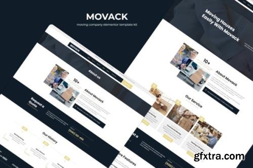 ThemeForest - Movack v1.0.0 - Moving Company Elementor Template Kit - 31933521