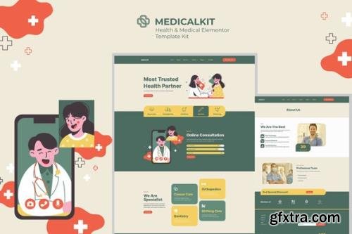 ThemeForest - Medicalkit v1.0.0 - Health & Clinical Care Elementor Template Kit - 31979919