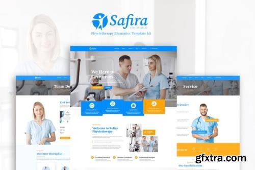 ThemeForest - Safira v1.0.1 - Physioterapy Elementor Template Kit - 31930196