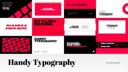 Videohive - Handy Typography for Premiere Pro