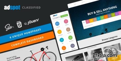 ThemeForest - AdSpot v1.0 - Authentic Classified Template (Update: 6 May 21) - 17378585