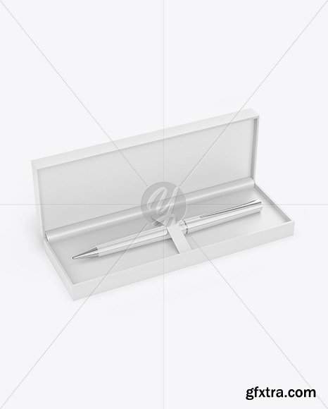 Gift Writing Pen in Box Mockup 82562