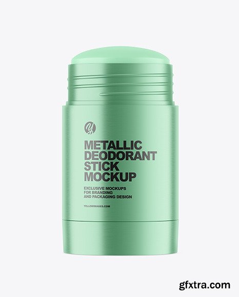 50g Matte Metallic Deodorant Stick Mockup 82447