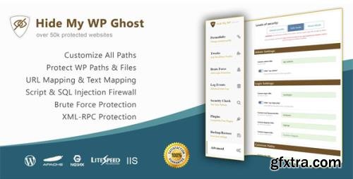 Hide My WP Ghost Premium v5.0.20 - WordPress Plugin for Against Attacks - NULLED