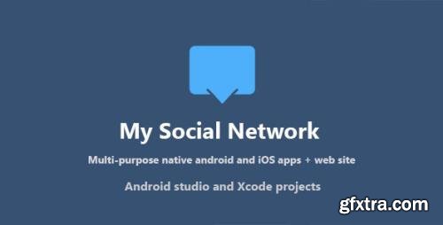 CodeCanyon - My Social Network (App and Website) v5.9 - 13965025 - NULLED