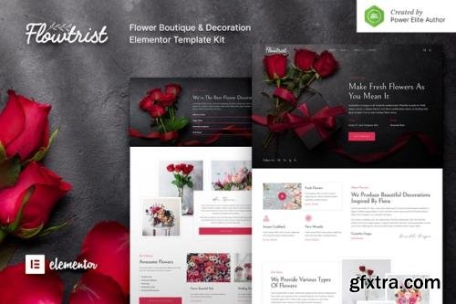 ThemeForest - Flowtrist v1.0.0 - Flower Boutique & Florist Elementor Template Kit - 32017479