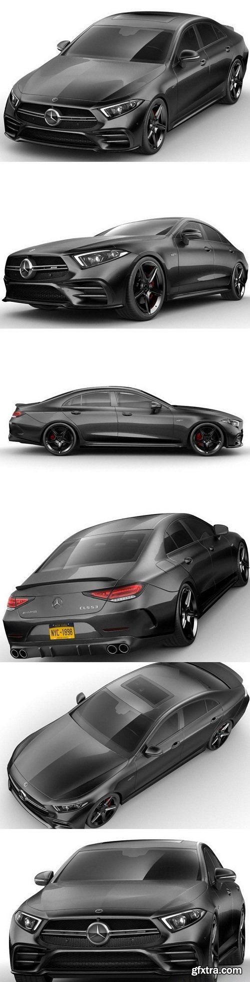 Mercedes CLS AMG 2019 Edition 3D Model