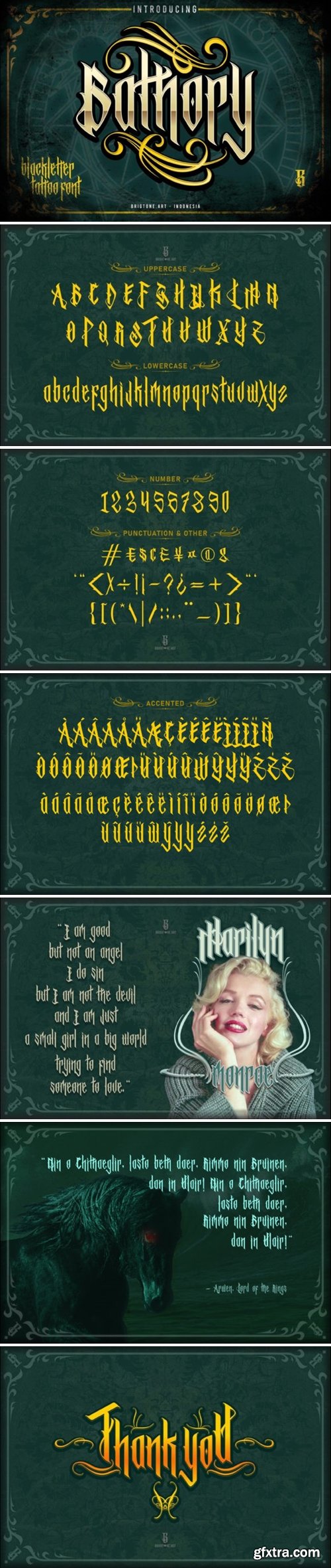 Bathory Font