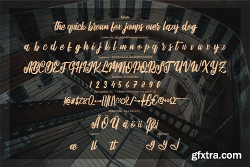 The Bustonh Modern Style Font