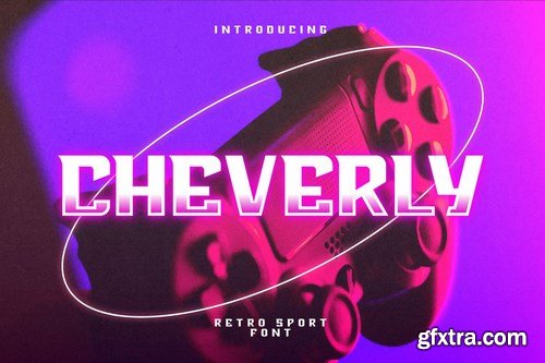 Cheverly - Sport Retro Font