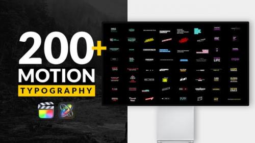 Videohive - Motion Typography For FCPX