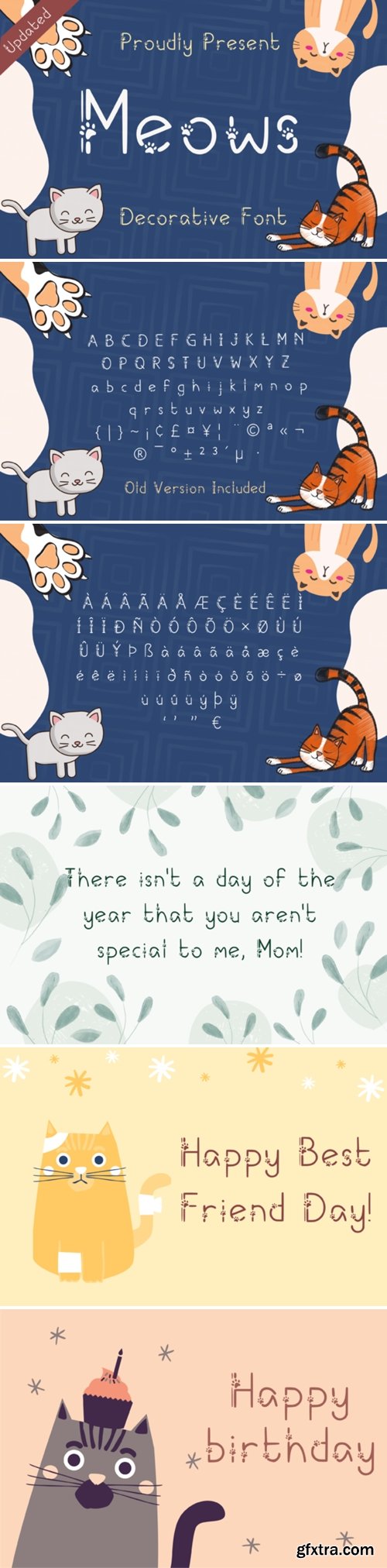 Meows Font