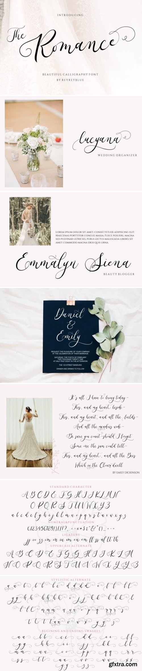 The Romance Font