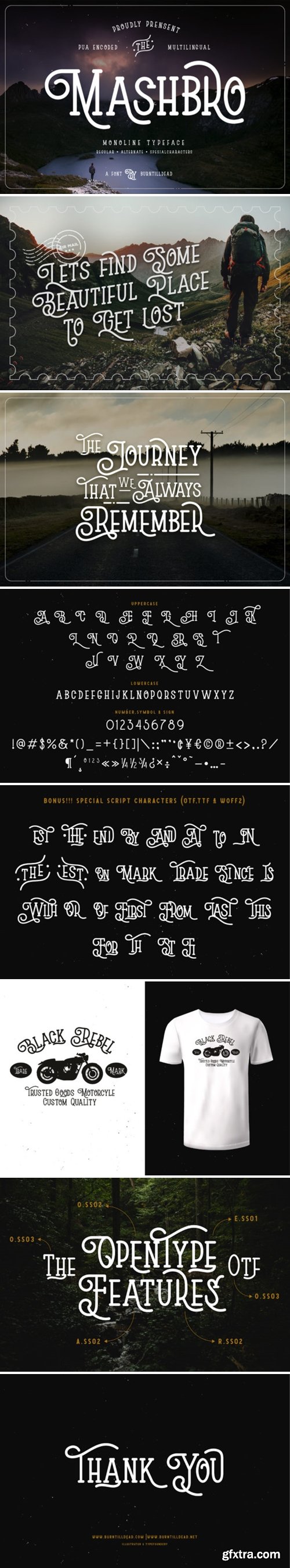 Mashbro Font