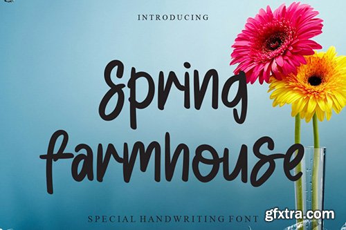 Spring Farmhouse Font 