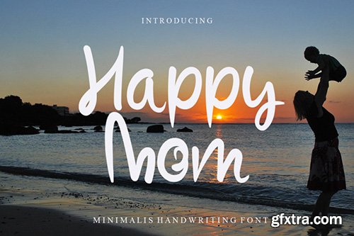 Happy Mom Font 