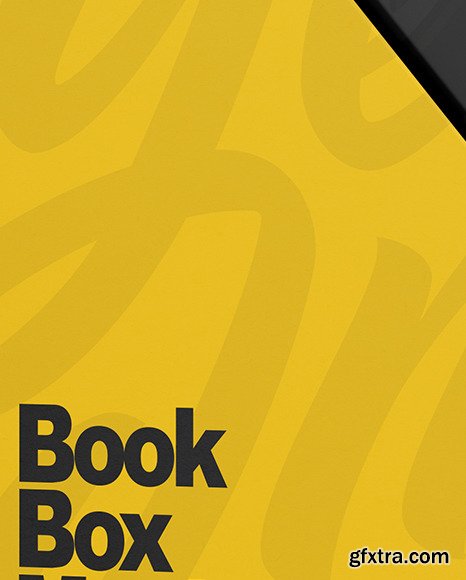 Set of Books in a Box Mockup 82537