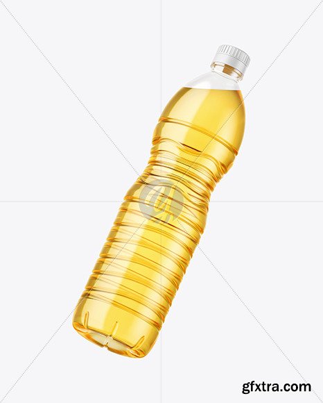 Sunflower Oil Bottle Mockup 82505