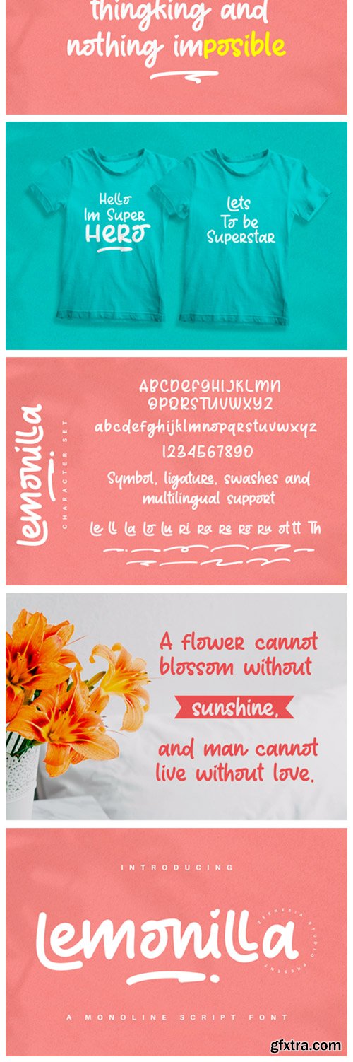 Lemonilla Font