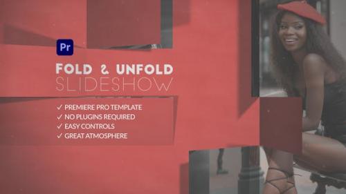 Videohive - Fold & Unfold Slide show for Premiere Pro