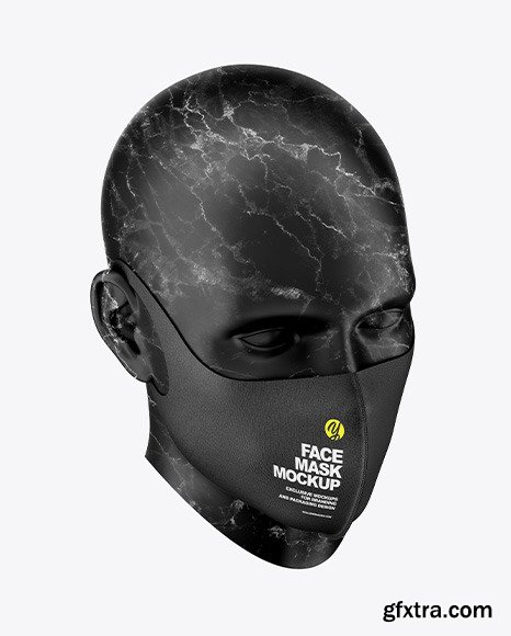 Face Mask Mockup 82493