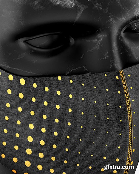 Face Mask Mockup 82493