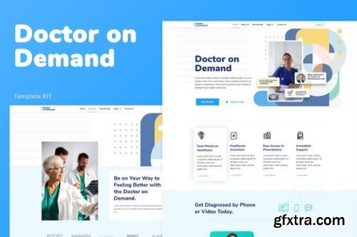 ThemeForest - Doctor on Demand v1.0.1 - Online Consultations Elementor Template Kit - 27928455