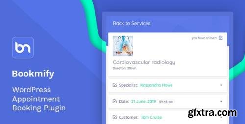 CodeCanyon - Bookmify v1.4.9 - Appointment Booking WordPress Plugin - 23837899