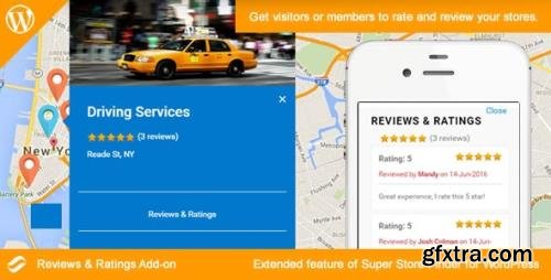 CodeCanyon - Social Store Locator v2.1 - Reviews & Ratings Add-on - 16651590