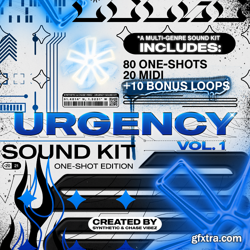 ChaseVibez and Synthetic Urgency One Shot Kit WAV MIDI