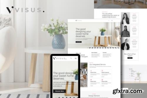 ThemeForest - Visus v1.0.0 - Interior Design & Architecture Elementor Template Kit - 32033737