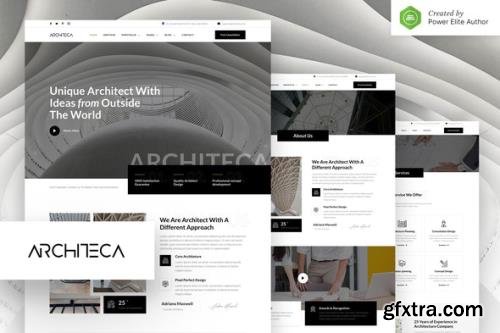 ThemeForest - Architeca v1.0.0 - Architecture Agency & Interior Design Elementor Template Kit - 32020069