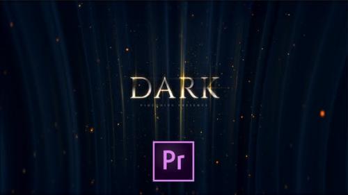 Videohive - Dark Premium Titles