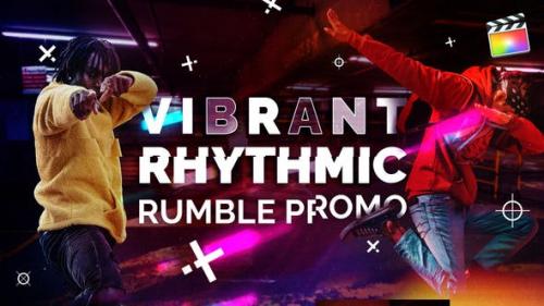 Videohive - Vibrant Rhythmic Rumble Promo | For Final Cut & Apple Motion