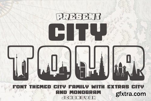 City Tour Font