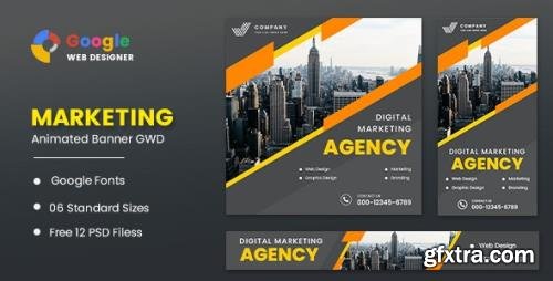 CodeCanyon - Marketing Animated Banner Google Web Designer v1.0 - 32039854