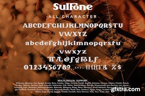 Sulfone - Modern And Elegant Serif Font
