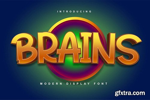 Brains Font 