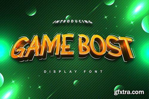 Game Bost Font 