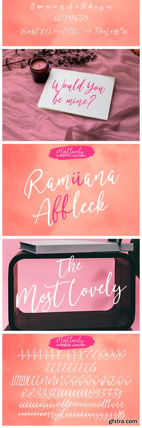 Mostlovely Font