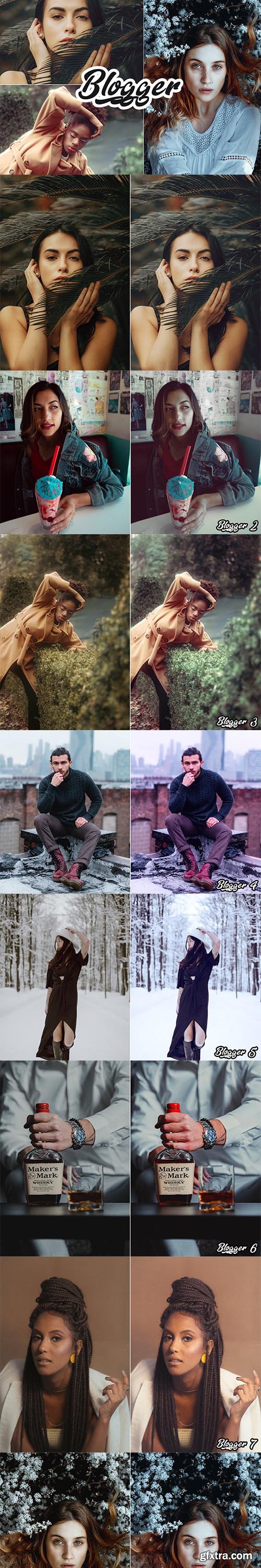 CreativeMarket - Blogger Photoshop Actions 5832524