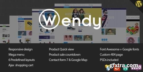 ThemeForest - Wendy v1.6.7 - Multi Store WooCommerce Theme - 11443116