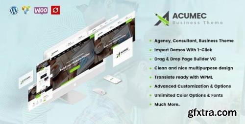 ThemeForest - Acumec v1.5 - Business Multipurpose WordPress Theme - 22163778