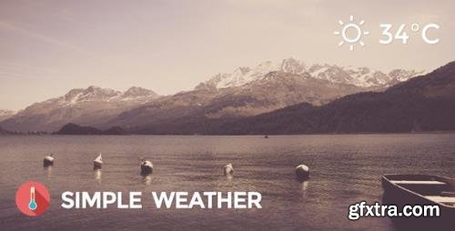 CodeCanyon - Weather WordPress Shortcode & Widget - Simple Weather Plugin v4.4.3 - 5458355