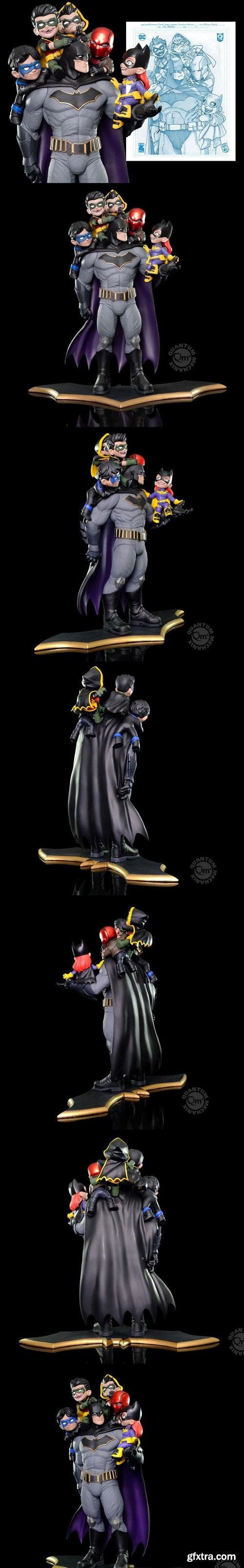 Batman Family – DC Comics – 3D Print Model