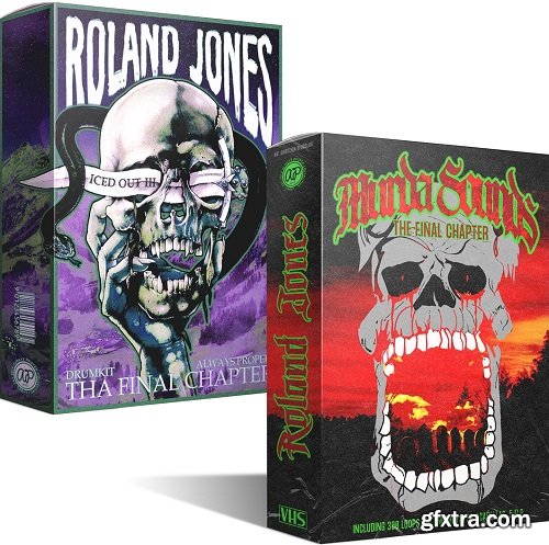 Roland Jones Murda Sounds Final Chapter + Iced Out 3 Drumkit WAV FL STUDiO