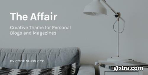 ThemeForest - The Affair v3.4.6 - Creative Theme for Personal Blogs and Magazines - 14723663 - NULLED